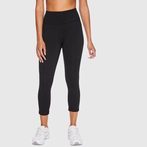 Athletic Works Women's Fitted Cropped Legging - Heathered Black* - US XS